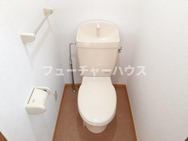ＳＡＮ－ＥＩハイツＢのトイレ|清潔感のあるトイレです
