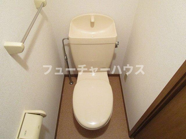 ガーデンロイヤルＡのトイレ
