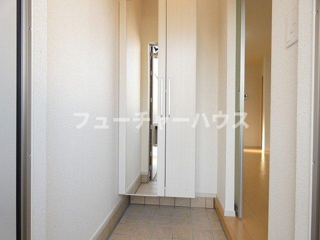 サラスバティ　Ａの玄関