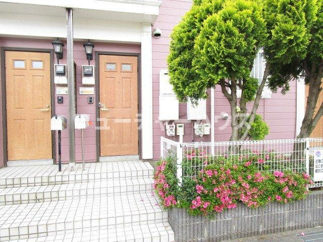 北斗ハイツⅢのエントランス
