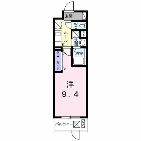 フローレンス天下茶屋の間取り