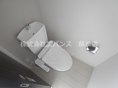 【トイレ】 | ベイヒルテラス | 清潔感のあるトイレです