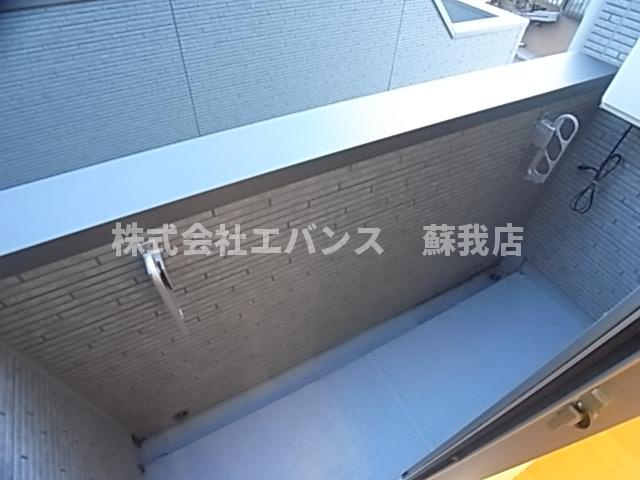 【バルコニー】 | コンフォール千葉 | 陽当たり良好なバルコニーです