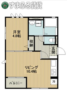【間取り】 | シャルムⅡ　刈谷市今川町