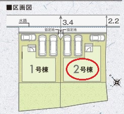  | リナージュ岸和田市今木町０１期 | 区画図