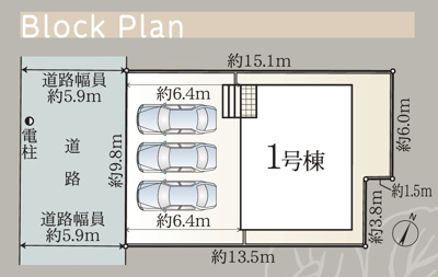 【区画図】 | 駿河区広野第10　新築戸建　全1棟