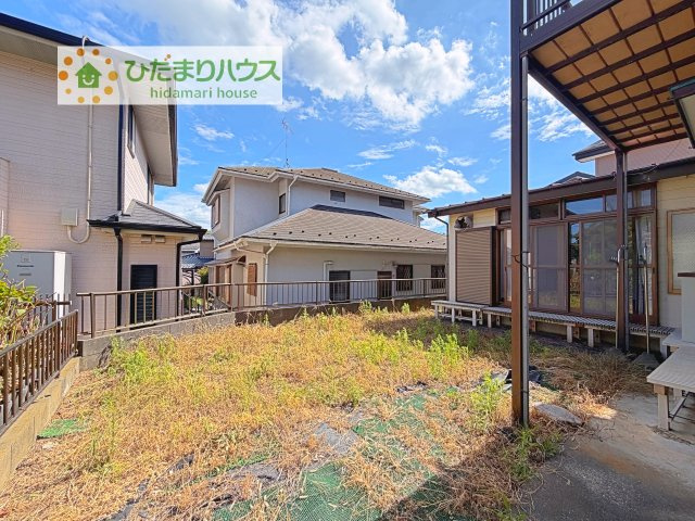 【庭】 | 常総市豊岡町丁　中古戸建 | お庭付物件になります！お庭遊びや、プールなどお子様も大喜び(^^)