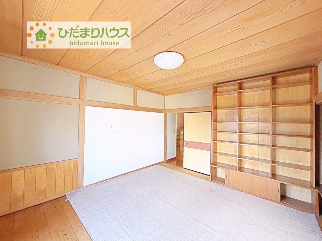 【和室】 | 常総市豊岡町丁　中古戸建 | すぐ横になれる和室は、みんなの憩いの場(*^-^*)