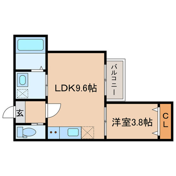 Crecia一宮の間取り