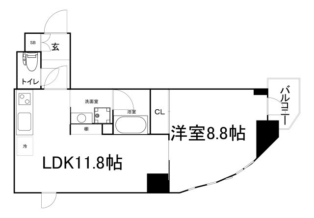 【間取り】 | プレサンスNEO中之島公園