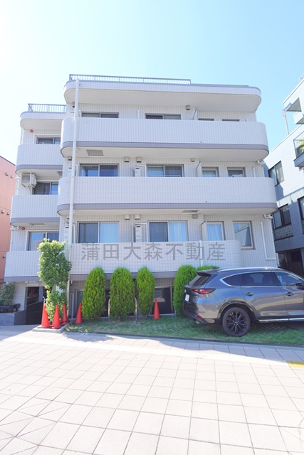 INUNEKO　HILLS　ROKUGODOTEの外観|2021年3月築　RC鉄筋コンクリート造地上4階建て総戸数38戸
東京都大田区仲六郷4丁目　京浜急行本線六郷土手駅徒歩3分、雑色駅徒歩14分