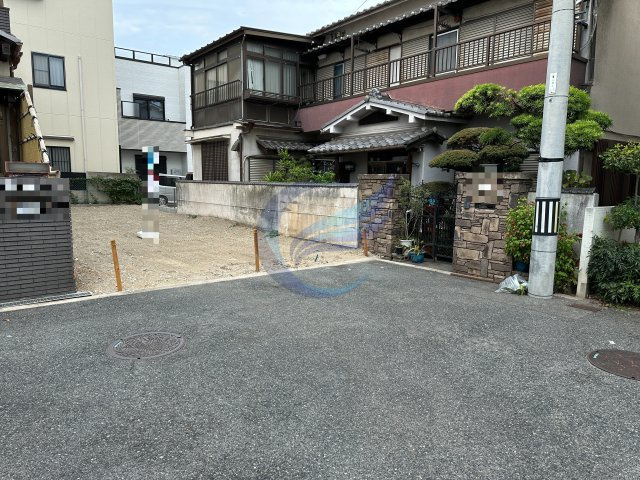 大阪市住吉区南住吉３丁目建築条件付土地の外観|現地土地写真　2026年8月27日撮影