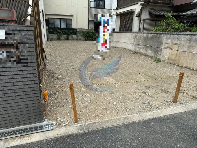 大阪市住吉区南住吉３丁目建築条件付土地の外観|現地土地写真　2026年8月27日撮影