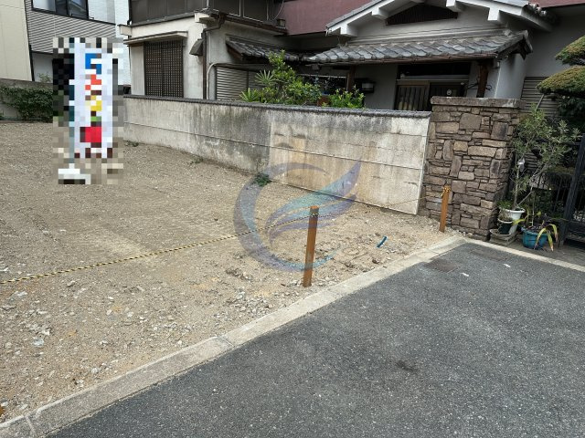 大阪市住吉区南住吉３丁目建築条件付土地の外観|現地土地写真　2026年8月27日撮影