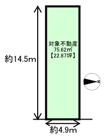 大阪市住吉区南住吉３丁目建築条件付土地