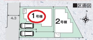 【区画図】 | リナージュ羽曳野市西浦１丁目０１期 | 区画図