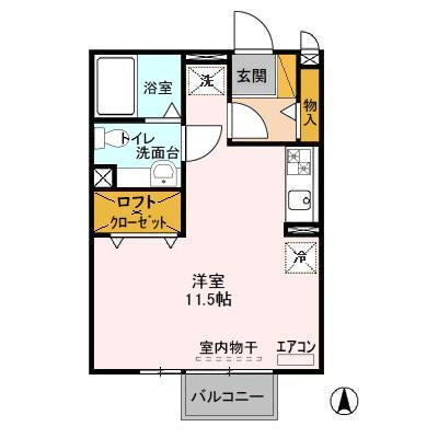 esperanza（エスペランサ）Aの間取り
