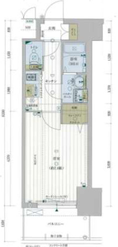 【間取り】 | レジュールアッシュ京橋