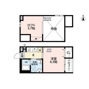 【間取り】 | Kohimari志賀本通(コヒマリシガホンドオ