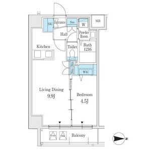 【間取り】 | プレイズシード名古屋亀島