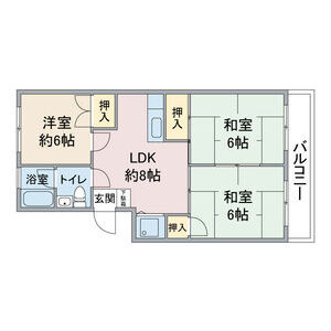 【間取り】 | 第1オーシャンビル