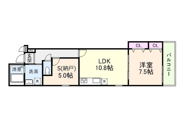 【間取り】 | フジパレス土橋