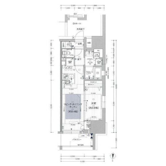 【区画図】 | プレサンス　ロジェ　丸の内　PRIME　CASA