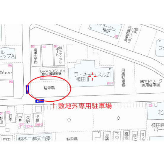 【地図】 | ラ・キャッスル21植田Ⅱ