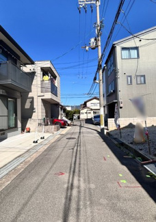 【前面道路含む現地写真】 | 八尾市東本町五丁目　売地