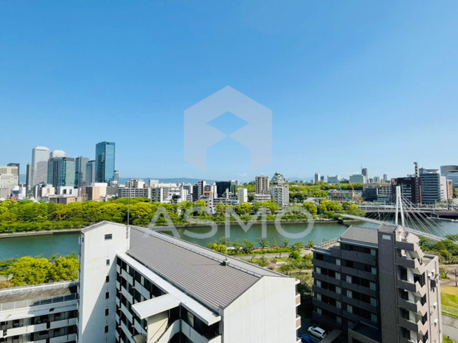 【展望】 | クリスタルブライト天満橋リバーサイド | 同マンション別部屋　参考写真