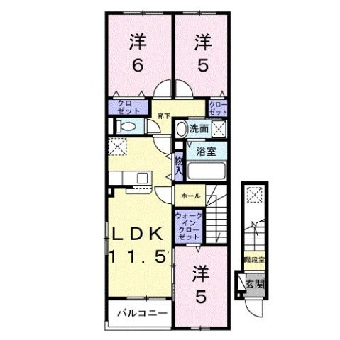 【間取り】 | ベル　エリタージュ