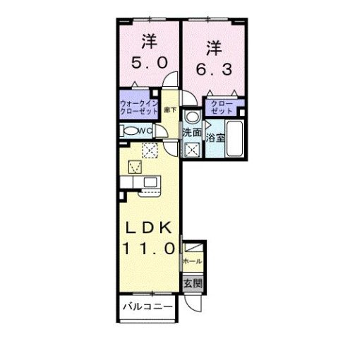 【間取り】 | ベル　エリタージュ