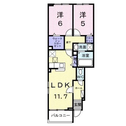 【間取り】 | ベル　エリタージュ