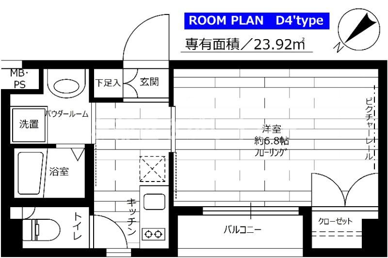 ステージファースト常盤台【おとり物件なし】#学生・社会人にオススメ！初期費用分割払いOK！の間取り