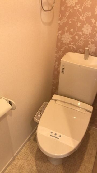 【トイレ】 | Ｈａｒｍｏｎｙ　Ⅱ号館 | 落ち着いたトイレです