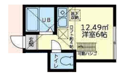 ユナイト衣笠ルッティーの間取り