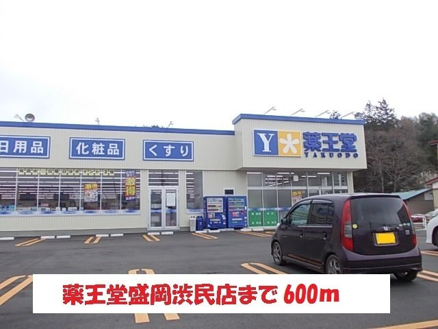 セントプリムローズⅠの周辺|薬王堂盛岡渋民店まで600m