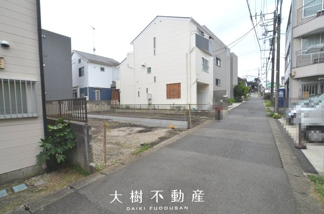 【前面道路含む現地写真】 | 座間市相武台１丁目　売地　全1区画
