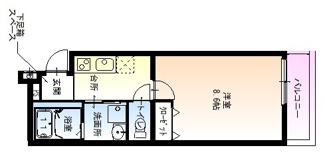 【間取り】 | フジパレス西宮北口Ⅲ
