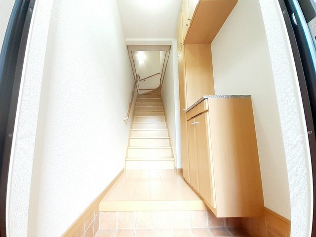 【玄関】 | ソレイユ元町Ⅱ　Ｂ | シンプルで使いやすい玄関です