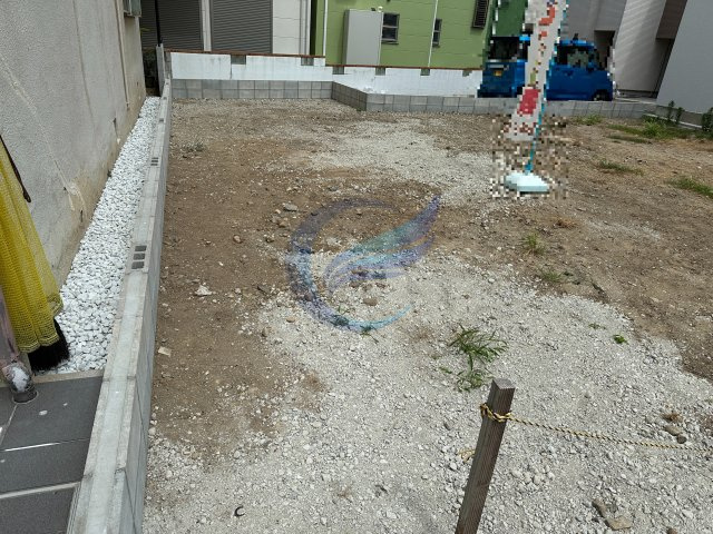 大阪市住吉区我孫子４丁目建築条件付土地の外観|現地土地写真　2026年8月27日撮影