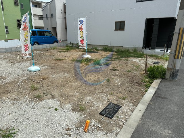 大阪市住吉区我孫子４丁目建築条件付土地の外観|現地土地写真　2026年8月27日撮影