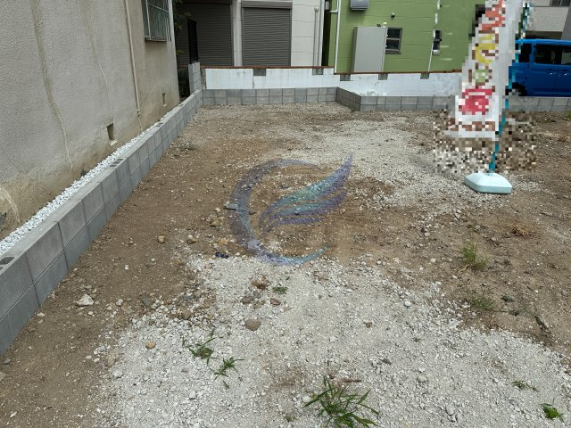 大阪市住吉区我孫子４丁目建築条件付土地の外観|現地土地写真　2026年8月27日撮影