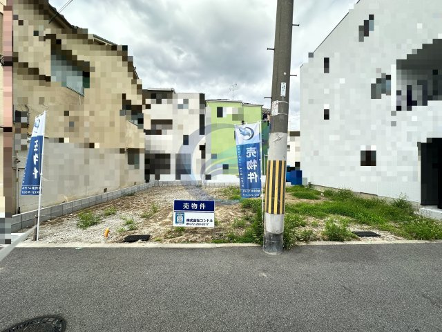 大阪市住吉区我孫子４丁目建築条件付土地の外観|現地土地写真　2026年9月17日撮影