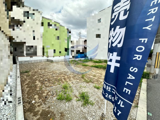 大阪市住吉区我孫子４丁目建築条件付土地の外観|現地土地写真　2026年9月17日撮影
