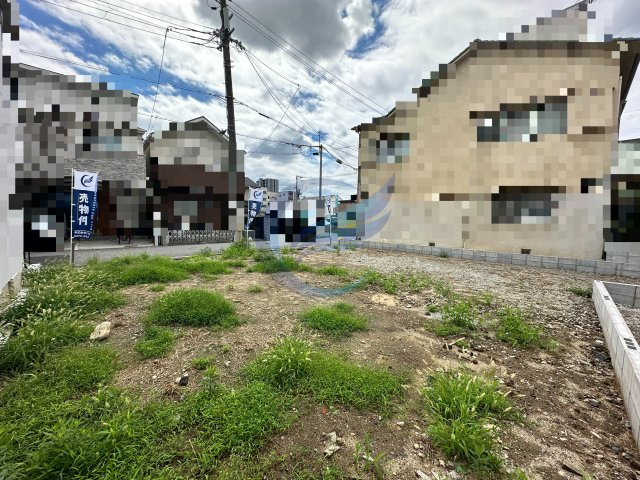 大阪市住吉区我孫子４丁目建築条件付土地の外観|現地土地写真　2026年9月17日撮影