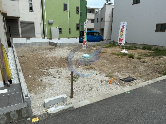 大阪市住吉区我孫子４丁目建築条件付土地の外観|現地土地写真　2026年8月27日撮影