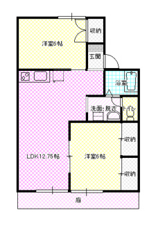 【間取り】 | メゾントゥルース　