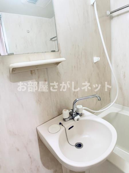 イーストコート芝【おとり物件なし】#学生・社会人にオススメ！初期費用分割払いOK！の洗面所