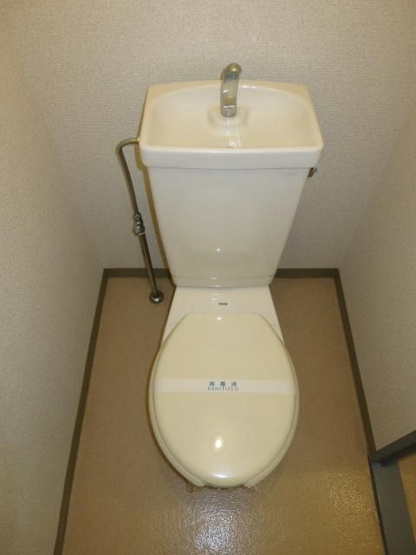 【トイレ】 | くるみハイツ２ | ゆったりとした空間のトイレです